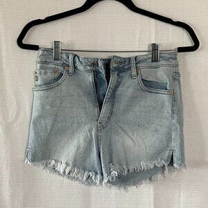JUST USA Denim shorts Small Raw edge - 0412